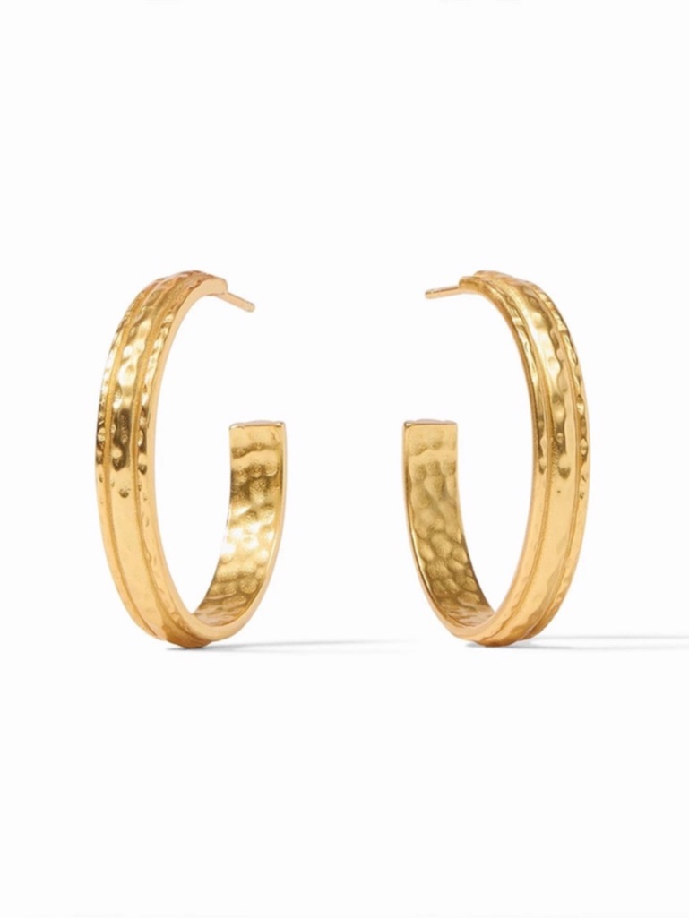 Nwot Julie Vos Marlowe Hoop Earring 55$